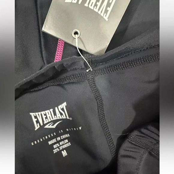 New EverLast  Women’s  Black Compress Leggings Pants Ankle Size Medium M - Picture 4 of 7